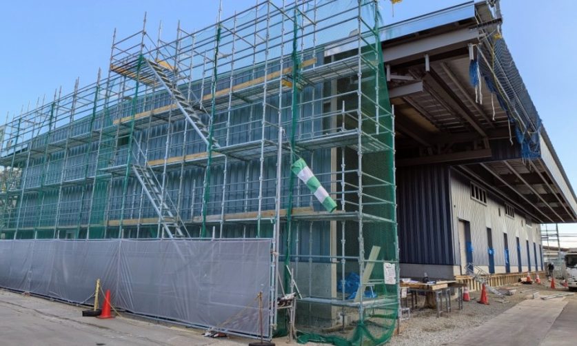 画像： 外装工事1